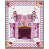 Castle Pink Small Blanket Tapestry Throw
