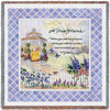 True Friend Poem - Lap Square Cotton Woven Blanket Throw - Made in the USA (54x54) Lap Square