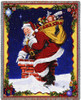 Christmas Down I Go - Joseph Holodook - Cotton Woven Blanket Throw - Made in the USA (72x54) Tapestry Throw