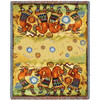 Koko Quartet - Kokopelli - Southwest - Cotton Woven Blanket Throw - Made in the USA (72x54) Tapestry Throw
