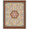 Quilt - Honeycomb - Cotton Woven Blanket Throw - Made in the USA (72x54) Tapestry Throw