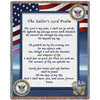 US Navy - The Sailor's 23rd Psalm - Cotton Woven Blanket Throw - Made in the USA (72x54) Tapestry Throw