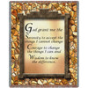 Serenity Prayer - God Grant Me The Serenity To Accept The Things I Cannot Change - Cotton Woven Blanket Throw - Made in the USA (72x54) Tapestry Throw