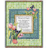 Nurse's Prayer - Audrey Jean Roberts - Cotton Woven Blanket Throw - Made in the USA (72x54) Tapestry Throw