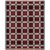 Plaid - Brickcraft - Cotton Woven Blanket Throw - Made in the USA (72x54) Tapestry Throw