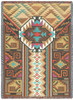 Peruvian - Parker Fulton - Cotton Woven Blanket Throw - Made in the USA (72x54) Tapestry Throw