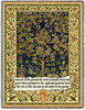 Tree Of Life - Genesis 2:9 - Arts and Crafts - William Morris - Cotton Woven Blanket Throw - Made in the USA (72x54) Tapestry Throw