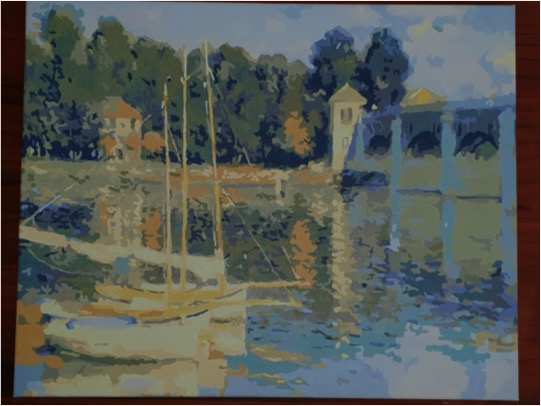 Monet Bridge at Argenteuil by Lynda S