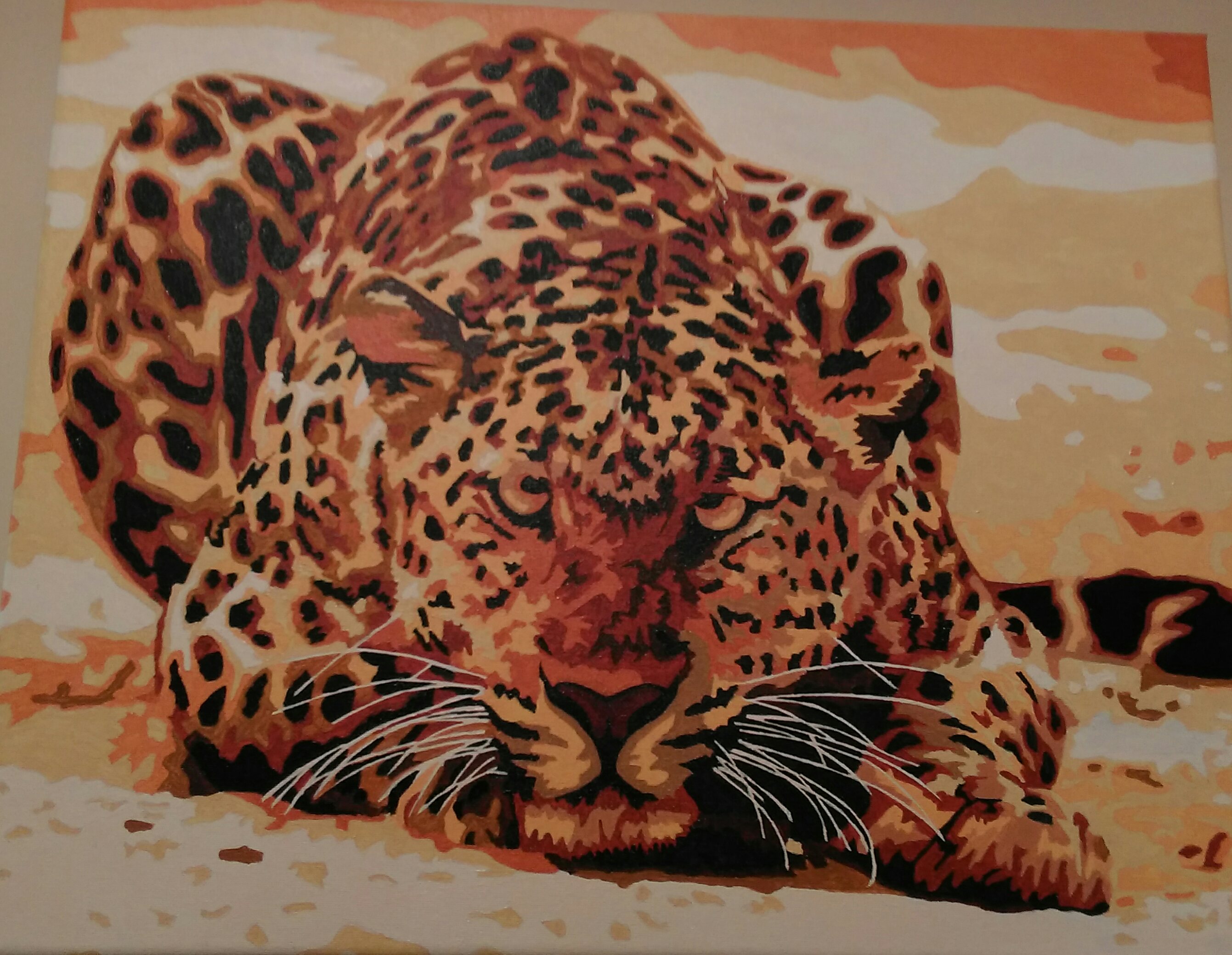 Golden Leopard by Joan