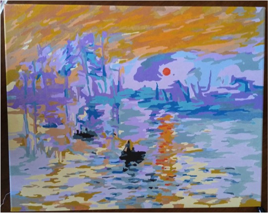 Monet Impression Sunrise by Lynda