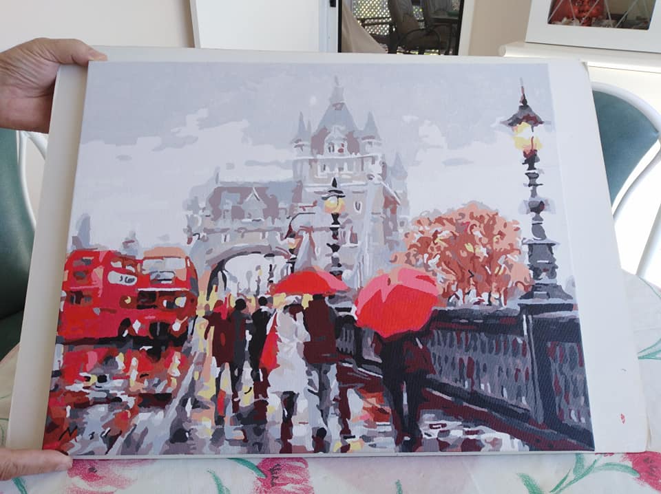 Rainy London by Kerry S