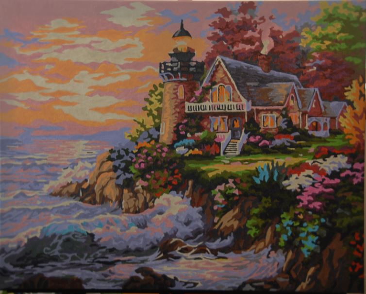 Sunset Lighthouse by Wyn