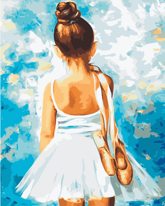 Paint by Numbers 40x50cm Adorable Ballerina