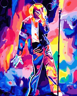 Colourful Michael Jackson