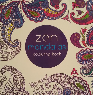 Zen Mandalas Colouring Book - Front Page