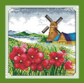 Cross Stitch Kits - Windmill Spring Town