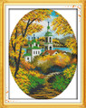 Cross Stitch Kits - Autumn Coastal
