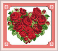 Cross Stitch Kits - Red Heart Blossoms