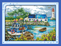 Cross Stitch Kits - Houses by the port