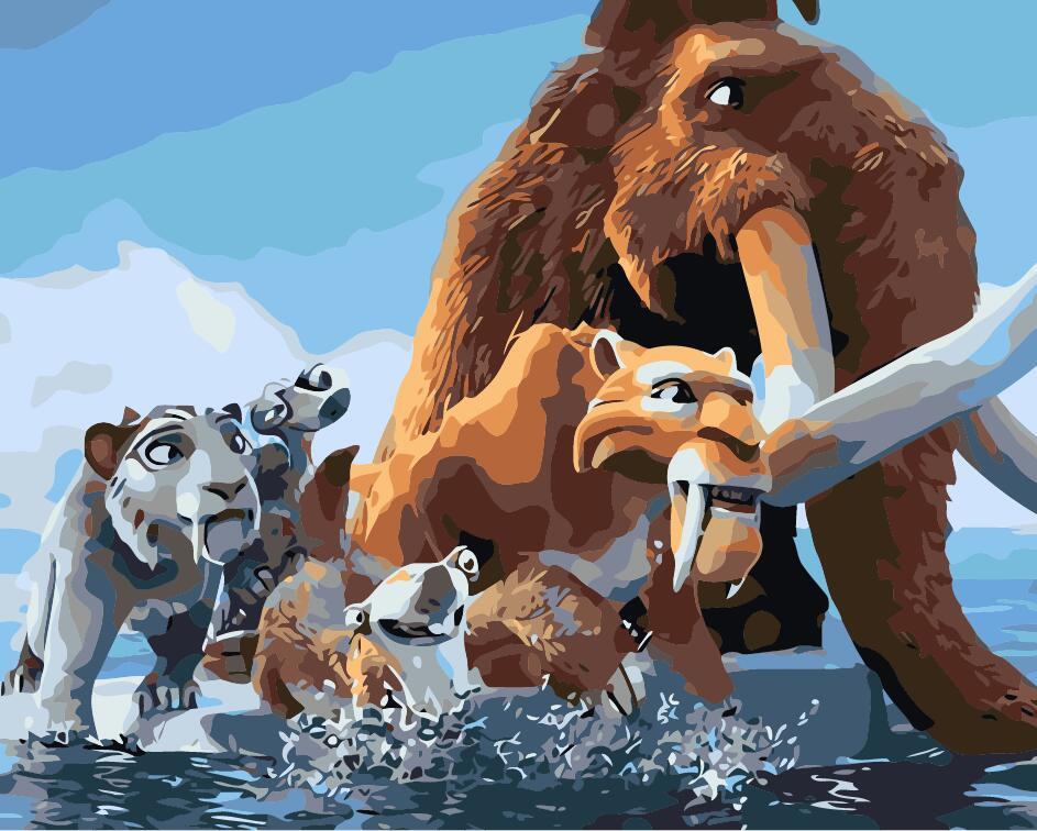 Paint by Numbers 40x50cm Ice Age