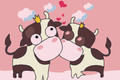 Two Cows in Love