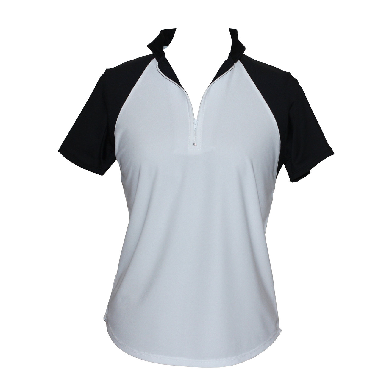 womens black golf shirt