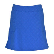 Ladies Golf Bamboo Skort in Turquoise 