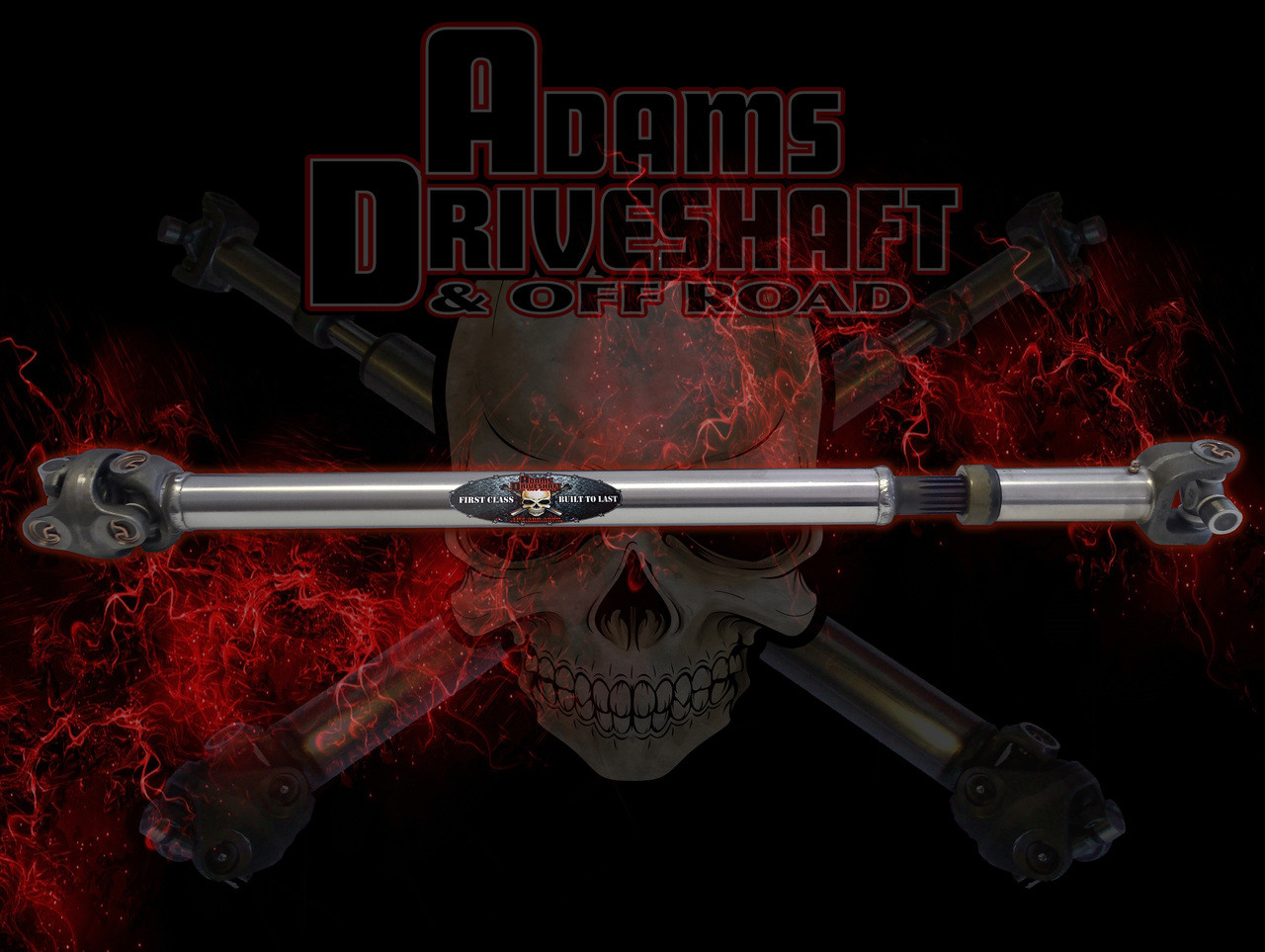 Jeep TJ RUBICON FRONT 1330 CV DRIVESHAFT [EXTREME DUTY SERIES] - Adams  Driveshaft and Off Road