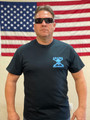 Adams Driveshaft Skully - Neapco Blue T-Shirt