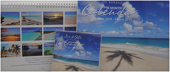 Seasonal Calendars Best Of Barbados Gift Shops