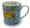 Front side of the turtle mug with yellow fish. 