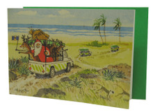 Santa on safari in Barbados!