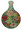 Mini chopping board with Caribbean Flowers design.