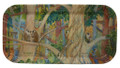 Melamine tray with the Monkeys in a Gully design.