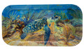 Turtle Garden melamine tray.
