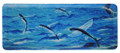 Melamine tray with a Flyingfish design.