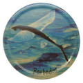 Melamine coaster with a Flyingfish design.