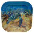 Turtle Garden mini melamine tray.