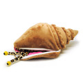 Calypso, the queen conch plush toy.