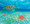Turtle with Sea Stars by Sue Trew
