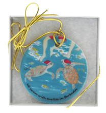 If you swam with turtles in Barbados this is the deco for you!