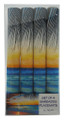 Set of 4 identical PVC placemats by Jill Walker
