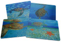 Set of 4 different placemats featuring paintings by Sue Trew.