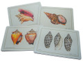 Set of 4 different placemats featuring paintings by Holly Trew.