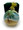A glass Christmas Ball hand painted all around.