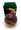 A glass Christmas Ball hand painted all around.