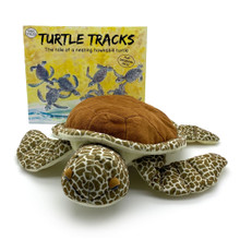 The Turtle Tracks family with the book Tilli turtle the main character..