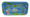 Caribbean map melamine tray.
