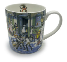 The front of the Speightstown mug. 