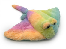 A fluffy ray toy.